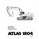 Atlas 1804 R Serie 283 Parts Manual